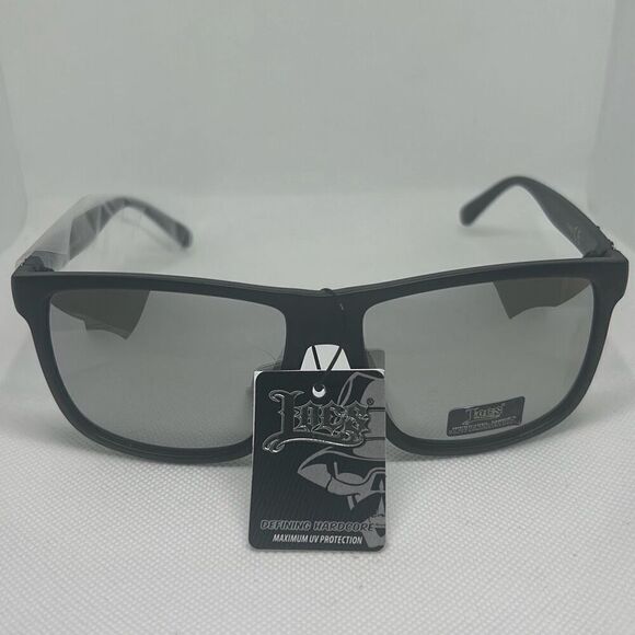 Locs Mens Hardcore Mirrored Sunglasses - Picture 3 of 3